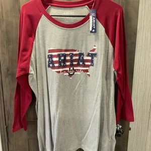 NWT Ariat Half Sleeve shirt